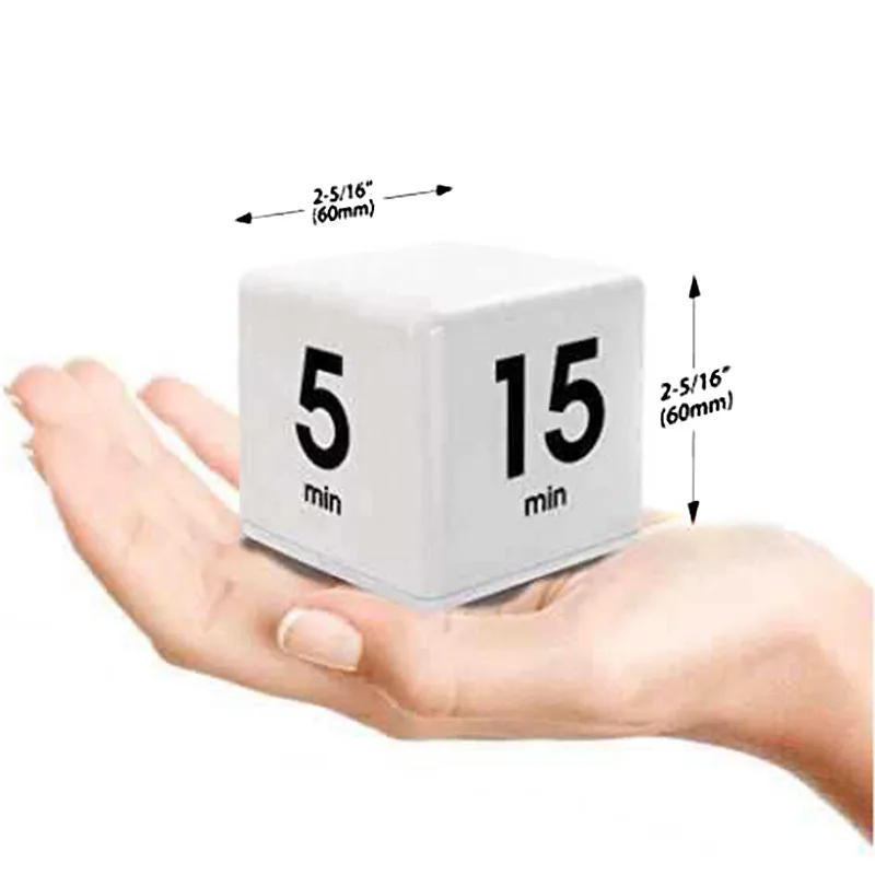 Kitchen Timer Magic Cube Creative Timer 5/15/30/60 Minutes Alarm Time Management Family Kids Yoga Office Workout Home Timer
Kitchen Timer Magic Cube Creative Timer 5/15/30/60 Minutes Alarm Time Management Family Kids Yoga Office Workout Home Timer