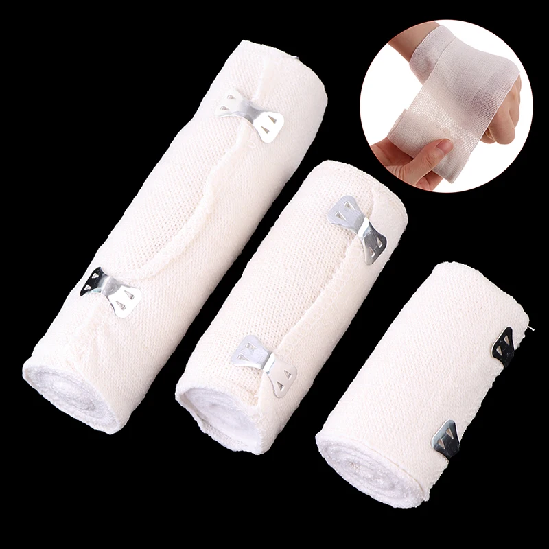 Cotton PBT Elastic Bandage Skin Friendly Breathable First Aid Kit Gauze Wound Dressing Medical Nursing Emergency Care Bandage
Cotton PBT Elastic Bandage Skin Friendly Breathable First Aid Kit Gauze Wound Dressing Medical Nursing Emergency Care Bandage