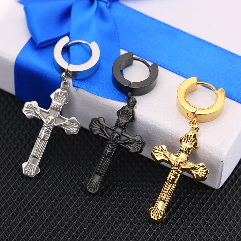 QEENKISS EG8107 Fine Jewelry Wholesale Fashion Woman Man Birthday Wedding Gift Cross Titanium Stainless Steel Drop Earrings 1PC
QEENKISS EG8107 Fine Jewelry Wholesale Fashion Woman Man Birthday Wedding Gift Cross Titanium Stainless Steel Drop Earrings 1PC