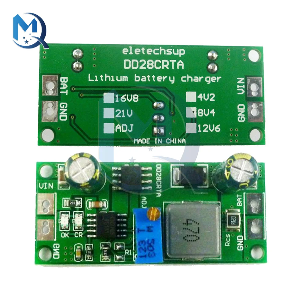 3.7-18.5V Step Down Buck Converter Lithium Battery Charger Module DC 6.6-25V to 1.2-23V for LiFePO4 Lithium Titanate Battery
3.7-18.5V Step Down Buck Converter Lithium Battery Charger Module DC 6.6-25V to 1.2-23V for LiFePO4 Lithium Titanate Battery