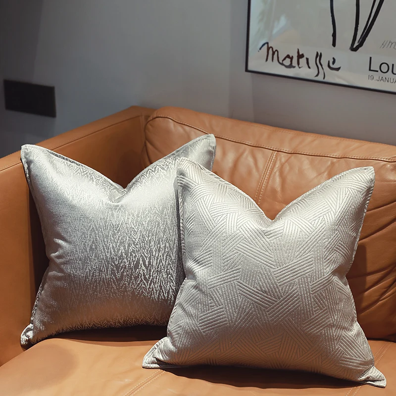 2022 Cushion Cover Decorative Pillow Case Modern Simple Luxury Jacquard Champagne Silver Coussin Sofa Chair Bedding Cushion
2022 Cushion Cover Decorative Pillow Case Modern Simple Luxury Jacquard Champagne Silver Coussin Sofa Chair Bedding Cushion
