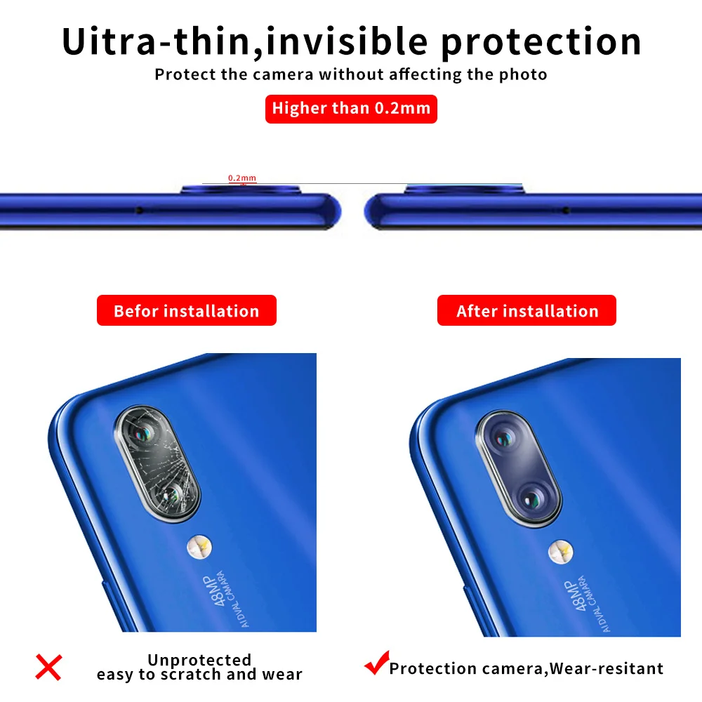 Закаленное стекло для XiaoMi Mi 9T 8 9 SE A1 A2 Redmi Note 7 5 6 Pro K20 Pro|Защитные стёкла и плёнки