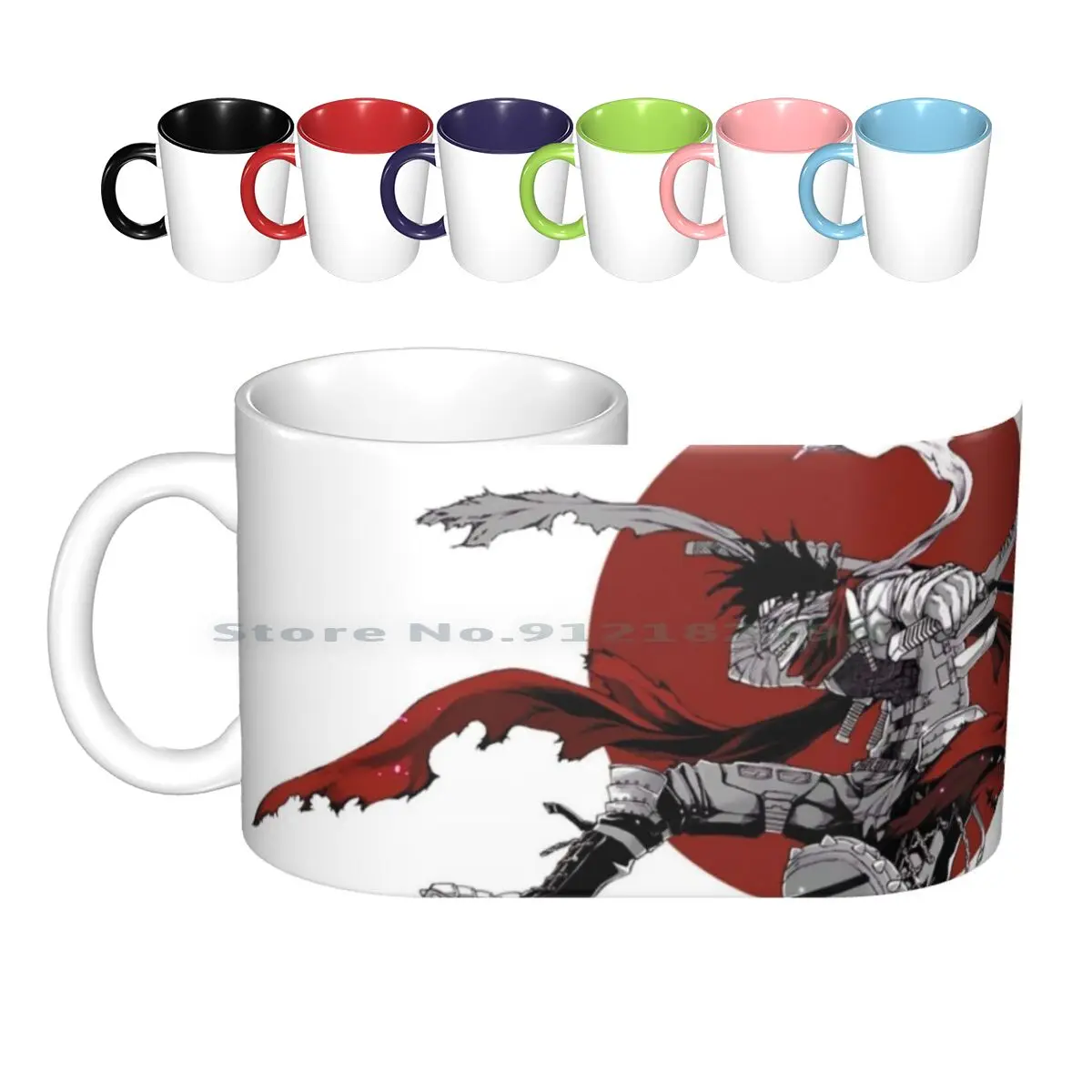 Керамические кружки для кофе с изображением героев из фильма «Hero Killer» 
Керамические кружки для кофе с изображением героев из фильма «Hero Killer»