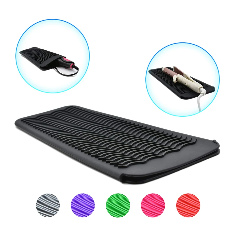 Silicone Heat Resistant Travel Mat Pouch for Curling Iron Hair Straightener Multi-function Non-slip Flat Iron Hair Styling Tool
Silicone Heat Resistant Travel Mat Pouch for Curling Iron Hair Straightener Multi-function Non-slip Flat Iron Hair Styling Tool
