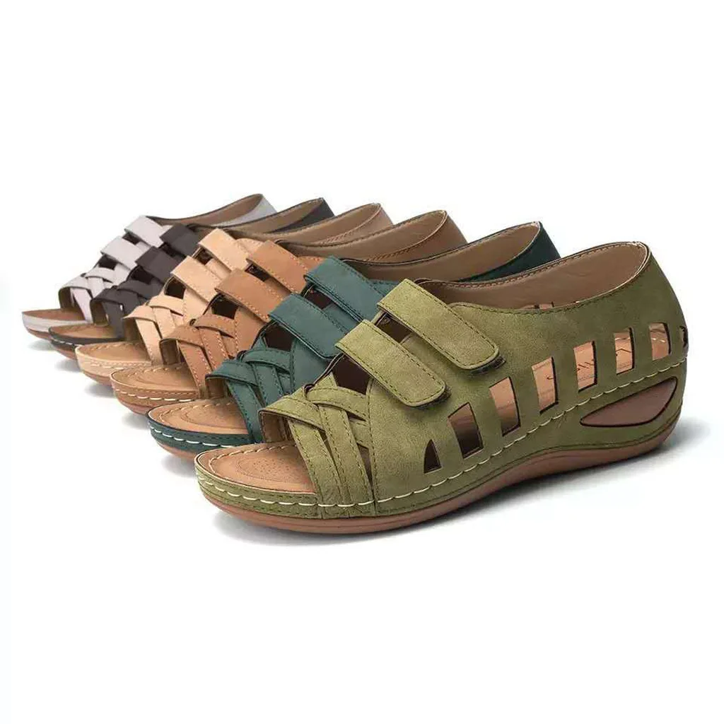 Women Sandals Soft Leather Wedges Shoes For Women Summer Sandals Casual Shoes Female Heels Sandals Wedge Sandalias Mujeret
Women Sandals Soft Leather Wedges Shoes For Women Summer Sandals Casual Shoes Female Heels Sandals Wedge Sandalias Mujeret