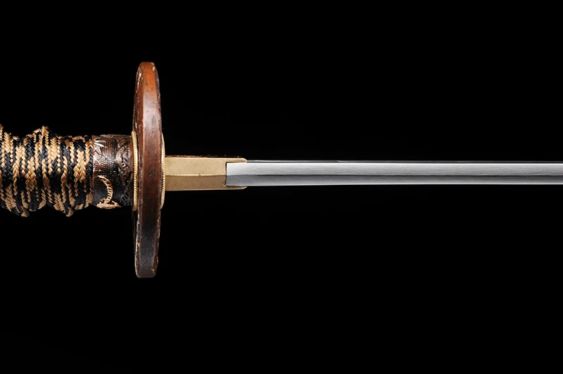 Brandon Swords Новый отполированный японский катана Battel Ready острый самурайский меч