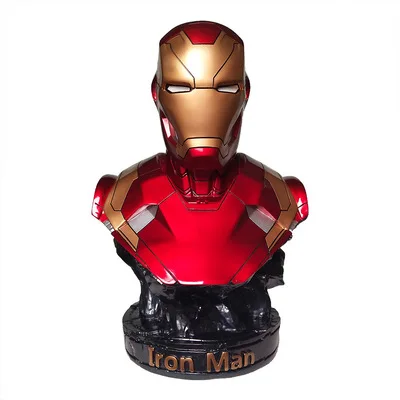 MARVEL Iron Man Oversized bust PVC Figure Toys Dolls Gifts for Children 35cm
MARVEL Iron Man Oversized bust PVC Figure Toys Dolls Gifts for Children 35cm