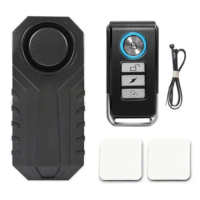 113dB 7 Level Adjustable 10-20M Range Wireless Anti-Theft Alarm IP55 Waterproof Remote Control For Bike Motorcycles Doors Window
113dB 7 Level Adjustable 10-20M Range Wireless Anti-Theft Alarm IP55 Waterproof Remote Control For Bike Motorcycles Doors Window