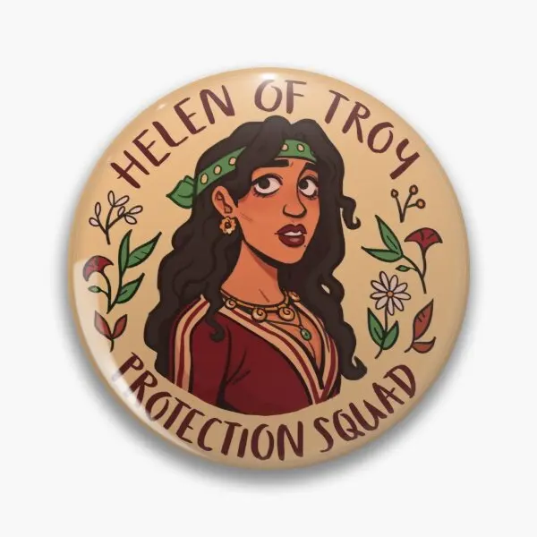 Helen Of Troy Protection Squad Customizable Soft Button Pin Hat Cute Decor Gift Metal Brooch Badge Collar Jewelry Lover Funny
Helen Of Troy Protection Squad Customizable Soft Button Pin Hat Cute Decor Gift Metal Brooch Badge Collar Jewelry Lover Funny