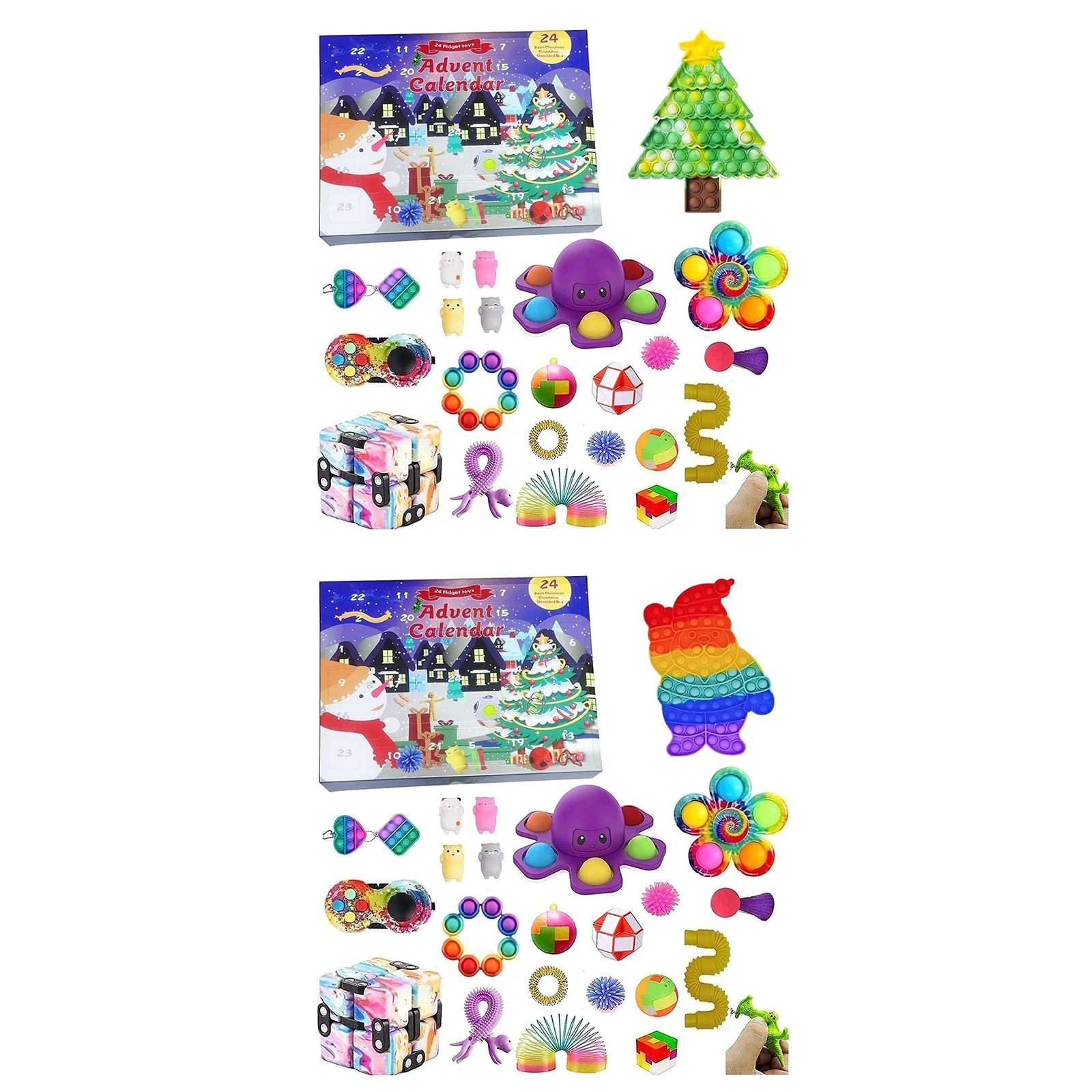 

Набор игрушек пузырьковый для взрослых, антистрессовый набор для снятия стресса, сенсорные сжимаемые игрушки для снятия стресса