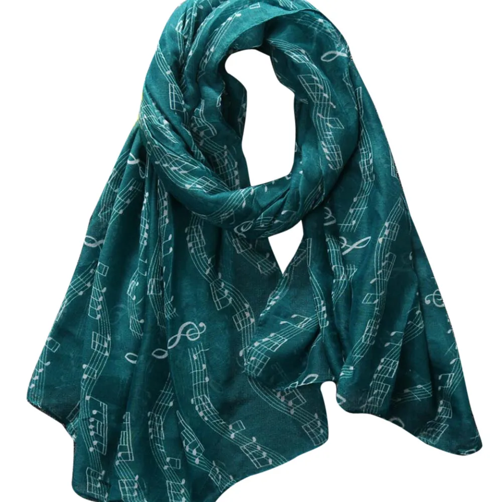 Women's Scarf Autumn And Spring Female Wild Trade Chiffon Scarf Soft Fashion Novelty Wild Notes Long Wraps Workplace Accessories
Women's Scarf Autumn And Spring Female Wild Trade Chiffon Scarf Soft Fashion Novelty Wild Notes Long Wraps Workplace Accessories