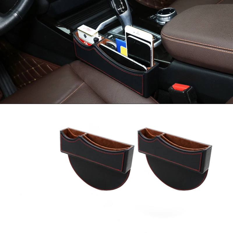 Universal Car Seat Crevice Gap Storage Box Leather Multi-function Organizer Phone Coins Cigarette Keys Cards Holder Interiors
Universal Car Seat Crevice Gap Storage Box Leather Multi-function Organizer Phone Coins Cigarette Keys Cards Holder Interiors
