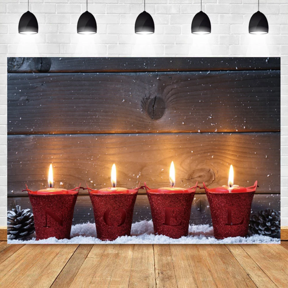 Laeacco Winter Christmas Wooden Board Snowflake Candle Baby Birthday Portrait Custom Backdrop Photographic Photo Background
Laeacco Winter Christmas Wooden Board Snowflake Candle Baby Birthday Portrait Custom Backdrop Photographic Photo Background