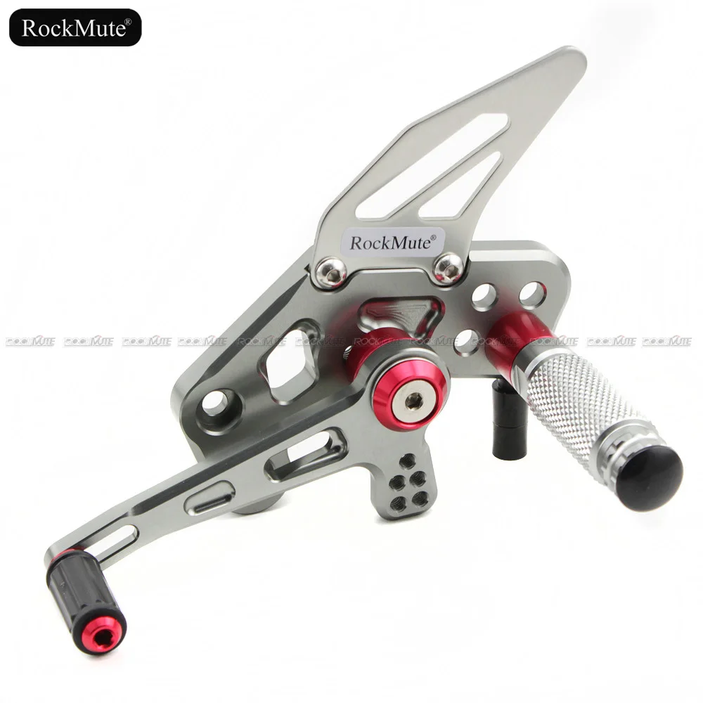 Motorcycle Adjustable Rear Set Foot Pegs Footrest Pedal For KAWASAKI Z125