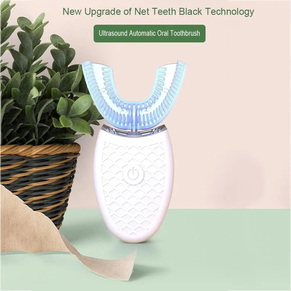 U Shaped Sonic Electric Toothbrush 360 Degrees Intelligent Automatic Tooth Brush Environmental Protection and Durability
U Shaped Sonic Electric Toothbrush 360 Degrees Intelligent Automatic Tooth Brush Environmental Protection and Durability
