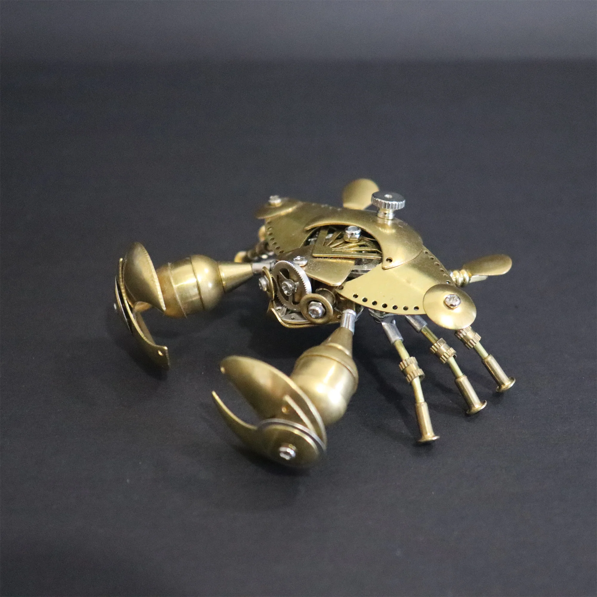 3D DIY 7 x 6.5 x 3 cm Metal Mechanical Testa Handicrafts Mechanical Finished Model for Home Office Decor - Crab
3D DIY 7 x 6.5 x 3 cm Metal Mechanical Testa Handicrafts Mechanical Finished Model for Home Office Decor - Crab