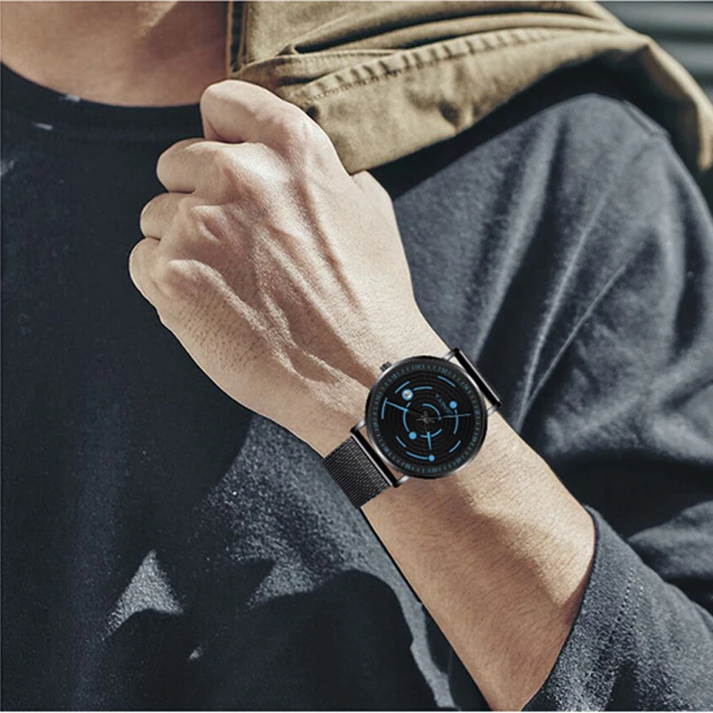 Leisure Sport Man Watches Fashion Creative Solar-System Watches Stainless Steel Mesh Belt Analog Quartz Watch Relogio Masculino
Leisure Sport Man Watches Fashion Creative Solar-System Watches Stainless Steel Mesh Belt Analog Quartz Watch Relogio Masculino