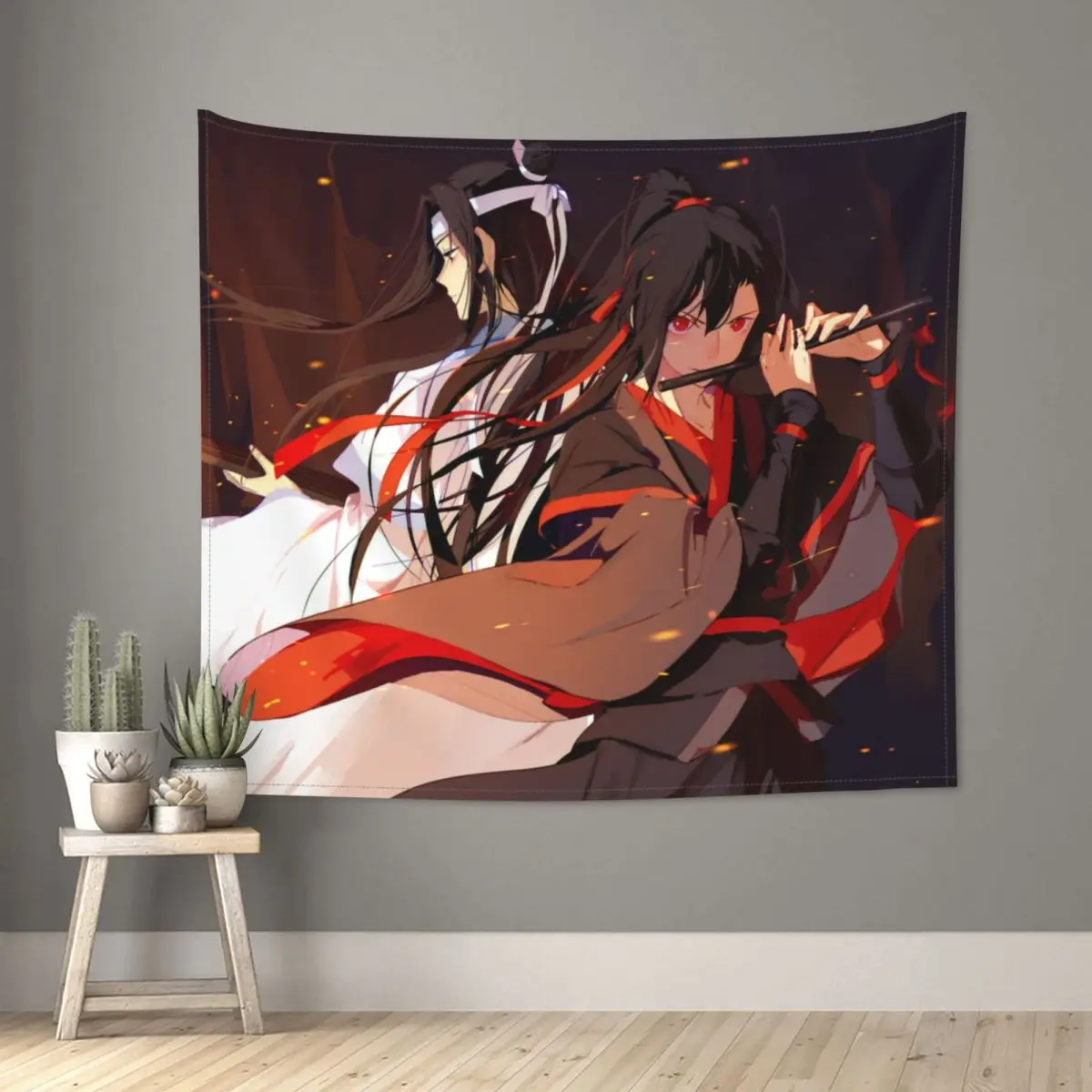 The Untamed Wei Wuxian Lan Wangji Tapestry Bohemian Polyester Wall Hanging Room Decor Beach Mat Retro Blanket
The Untamed Wei Wuxian Lan Wangji Tapestry Bohemian Polyester Wall Hanging Room Decor Beach Mat Retro Blanket