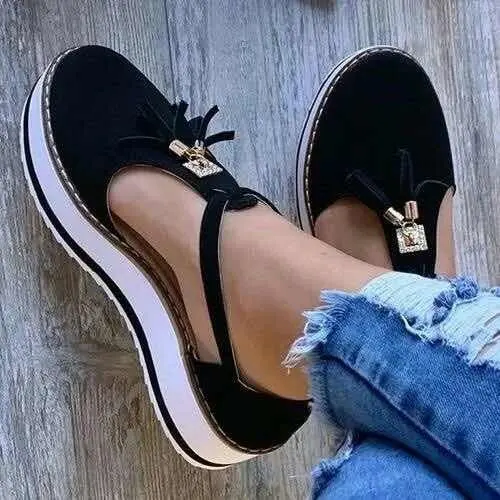 Spring Summer Women's Tassel Round Toe Flat Shoes New Ladies Platform Casual Shoes Dress Party Cute Female Vulcanized Shoes
Spring Summer Women's Tassel Round Toe Flat Shoes New Ladies Platform Casual Shoes Dress Party Cute Female Vulcanized Shoes
