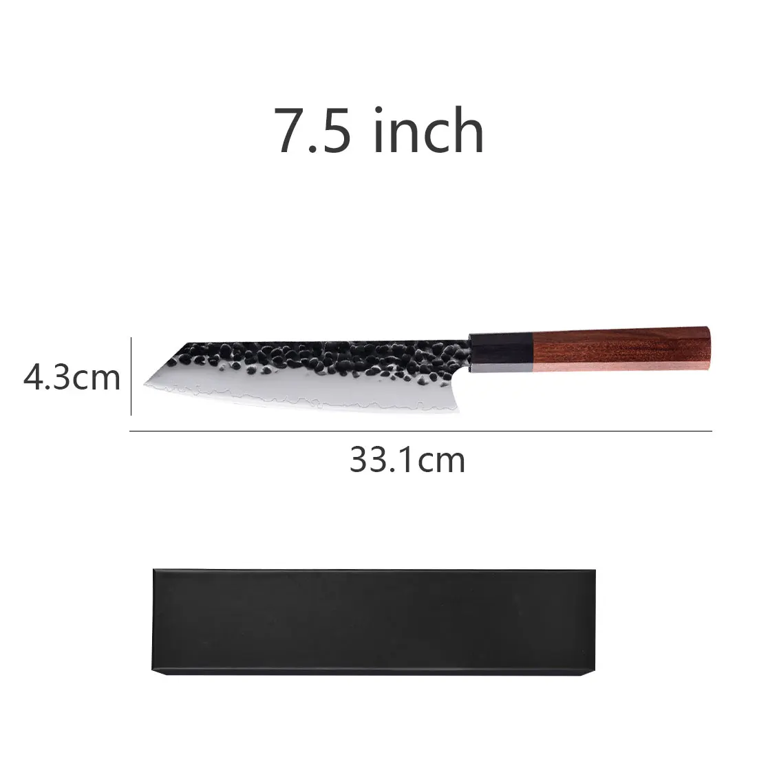 Damascus Steel Damascus Chef Knife 8 Inch Damascus Kitchen Knife Solidified Wood Vegetable Multifunctional ebony handle knife
Damascus Steel Damascus Chef Knife 8 Inch Damascus Kitchen Knife Solidified Wood Vegetable Multifunctional ebony handle knife
