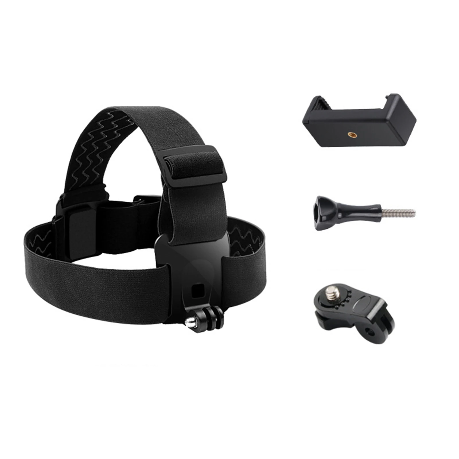 Head-Mounted Mobile Phone Holder with Phone Clip First-Person View Durable Convenient Portable for All Phone FBS889 
Head-Mounted Mobile Phone Holder with Phone Clip First-Person View Durable Convenient Portable for All Phone FBS889