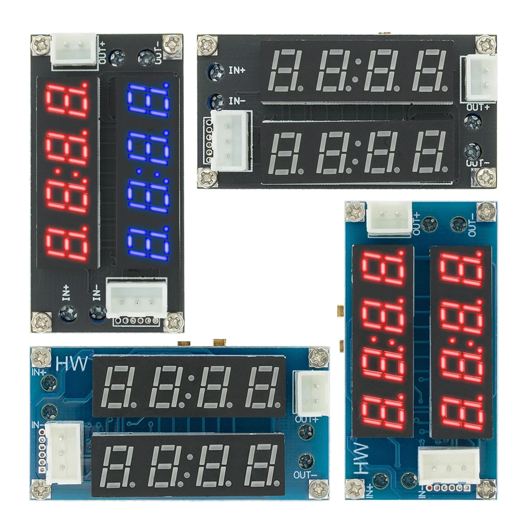 XL4015 2 в 1 5A Регулируемая мощность CC/CV понижающий модуль заряда светодиодный
