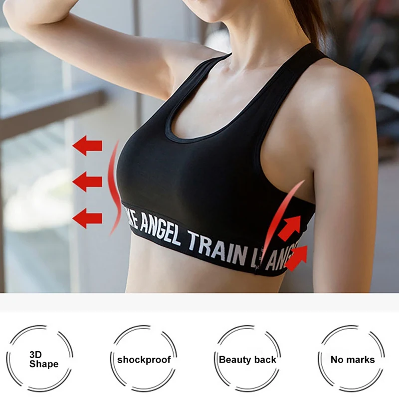 Women Sport Bra Top Padded Yoga Brassiere Fitness Sports Tank Top Female Sport Yoga Bra Fitness Running Gym Push Up Bra
Women Sport Bra Top Padded Yoga Brassiere Fitness Sports Tank Top Female Sport Yoga Bra Fitness Running Gym Push Up Bra