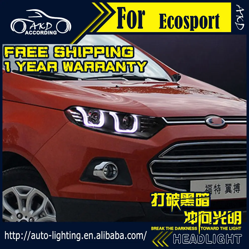 AKD Car Styling Headlights for Ford Ecosport Headlights 2014-2016 LED Headlight Head Lamp Led Projector Automotive Accessories 
AKD Car Styling Headlights for Ford Ecosport Headlights 2014-2016 LED Headlight Head Lamp Led Projector Automotive Accessories