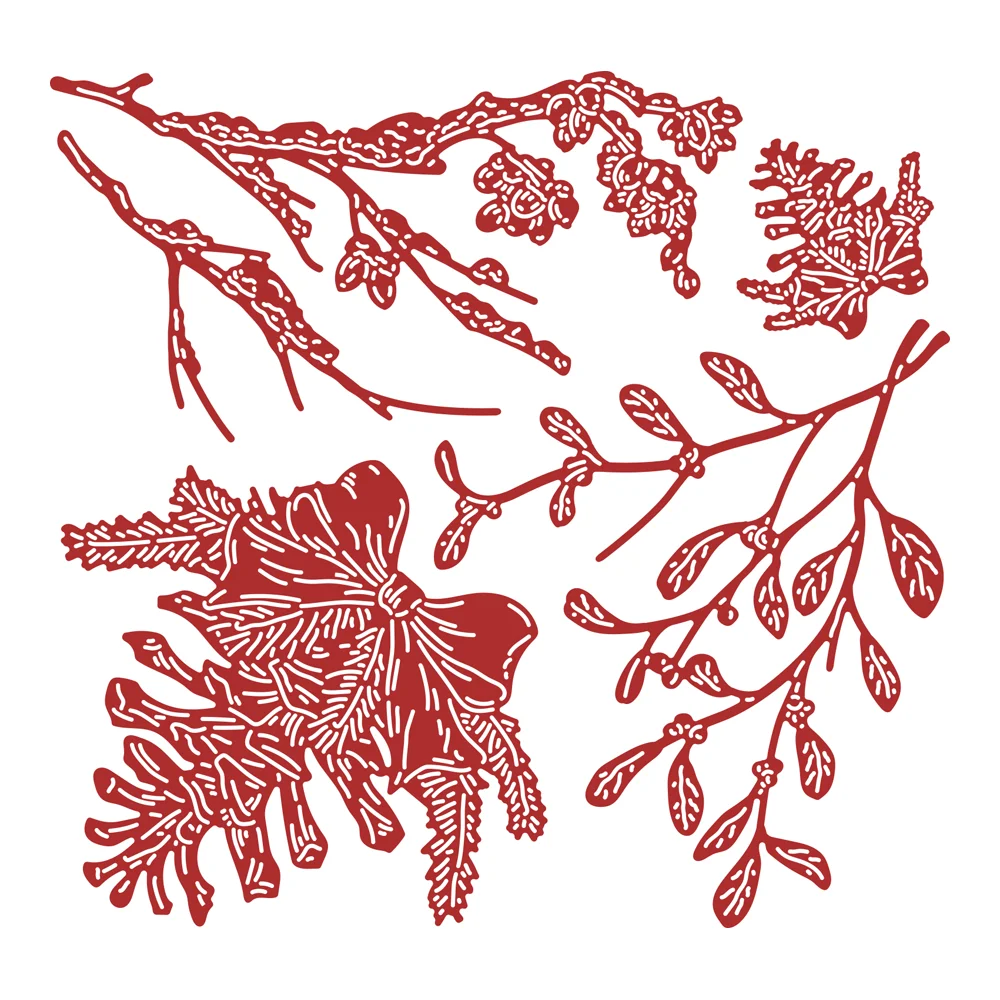 Christmas Decor Pine Cone Tree Flowers Die Cutting Dies for DIY Scrapbooking Crafts Dies Cut Stencils Maker Photo Album Template
Christmas Decor Pine Cone Tree Flowers Die Cutting Dies for DIY Scrapbooking Crafts Dies Cut Stencils Maker Photo Album Template