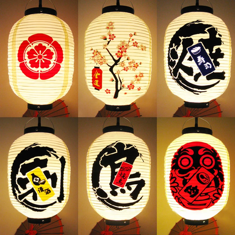 Japanese Sushi Lantern Restaurant Bar Advertising Lantern With Accessories Festival Izakaya Sushi Ramen Lanterns Hanging Decor 
Japanese Sushi Lantern Restaurant Bar Advertising Lantern With Accessories Festival Izakaya Sushi Ramen Lanterns Hanging Decor