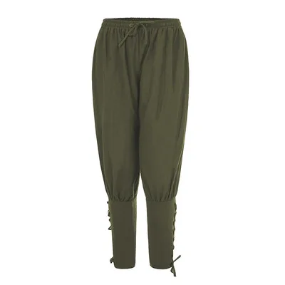 2020 Halloween Medieval Feet Pants Bandage Pure Color Loose Casual Pants Stage Performance Costume Harem Pants
2020 Halloween Medieval Feet Pants Bandage Pure Color Loose Casual Pants Stage Performance Costume Harem Pants