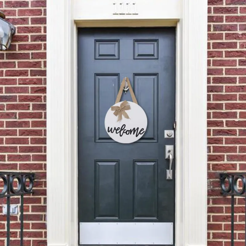 Rustic Welcome Wreaths Front Door Sign Decor Bowknot Round Wood Hanging Sign Farmhouse Porch Decorations New
Rustic Welcome Wreaths Front Door Sign Decor Bowknot Round Wood Hanging Sign Farmhouse Porch Decorations New