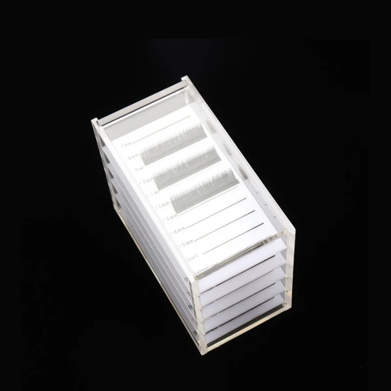 False Eyelashes Storage Box 5 Layers Acrylic Pallet Lash Holder For Eyelash Extension Individual lash Volume Display Stand Tools
False Eyelashes Storage Box 5 Layers Acrylic Pallet Lash Holder For Eyelash Extension Individual lash Volume Display Stand Tools
