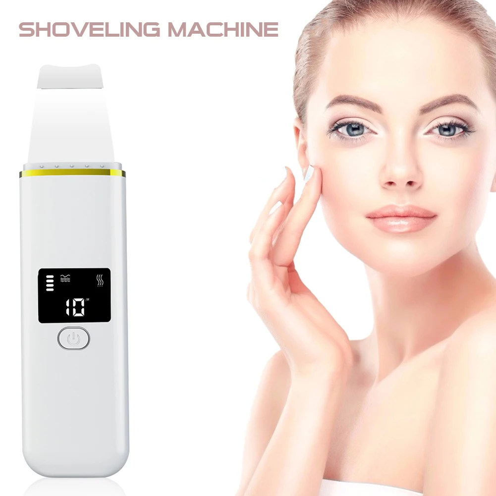 4 Modes Skin Care Scrubber Pore Cleaner Spatula One Button Control Painless Blackhead Removal Tool Exfoliating Tightening Skins
4 Modes Skin Care Scrubber Pore Cleaner Spatula One Button Control Painless Blackhead Removal Tool Exfoliating Tightening Skins