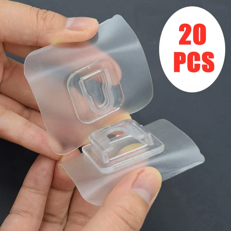 Double-Sided Adhesive Wall Hooks Rack Hanger Strong Self Transparent Suction Holder for Kitchen Heavy Duty Stick Waterproof
Double-Sided Adhesive Wall Hooks Rack Hanger Strong Self Transparent Suction Holder for Kitchen Heavy Duty Stick Waterproof