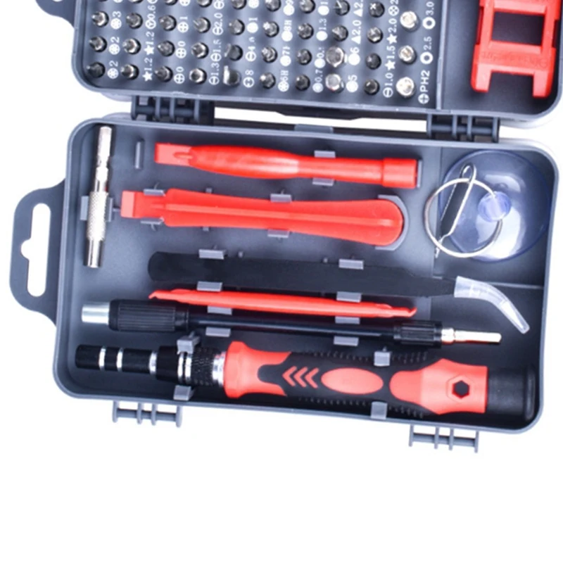 115 in 1 Mini Precision Screwdriver Set Screwdriver Bit Set with Case for Computer PC Watch Hand Work Repair Tools
115 in 1 Mini Precision Screwdriver Set Screwdriver Bit Set with Case for Computer PC Watch Hand Work Repair Tools