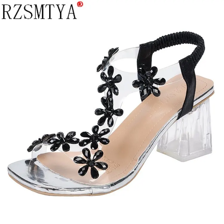 NEW Summer Sandals Women Shoes Silk Strange Style High Heel Party Open Toe Ladies Gladiator Casual Flower PVC Square Heel
NEW Summer Sandals Women Shoes Silk Strange Style High Heel Party Open Toe Ladies Gladiator Casual Flower PVC Square Heel