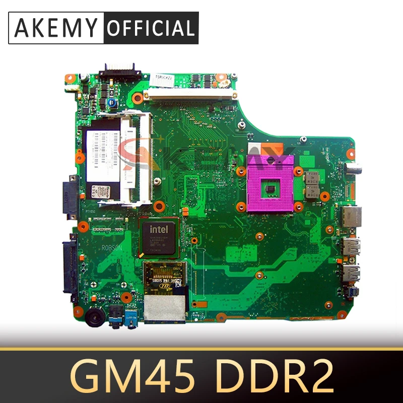 AKEMY 1310A2171546 V000127060 Laptop motherboard for toshiba Statellite system unit A300 A305 PSAGCH GM45 DDR2
AKEMY 1310A2171546 V000127060 Laptop motherboard for toshiba Statellite system unit A300 A305 PSAGCH GM45 DDR2