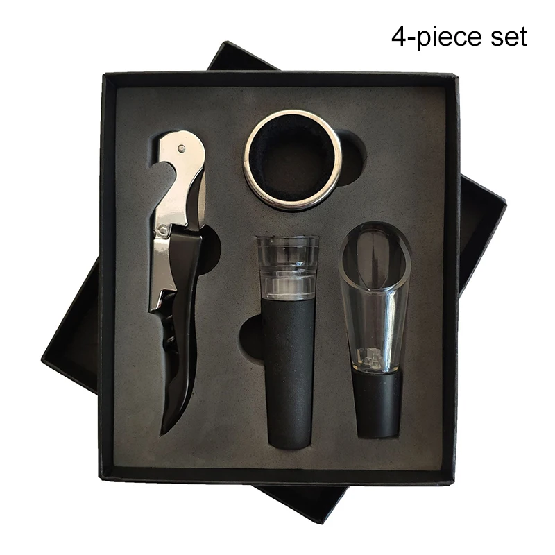 Wine Opener Set Wine Corkscrew Accessories Kit Convenience Wine Accessory Tool Gift For Wine Lovers Father HFD889
Wine Opener Set Wine Corkscrew Accessories Kit Convenience Wine Accessory Tool Gift For Wine Lovers Father HFD889