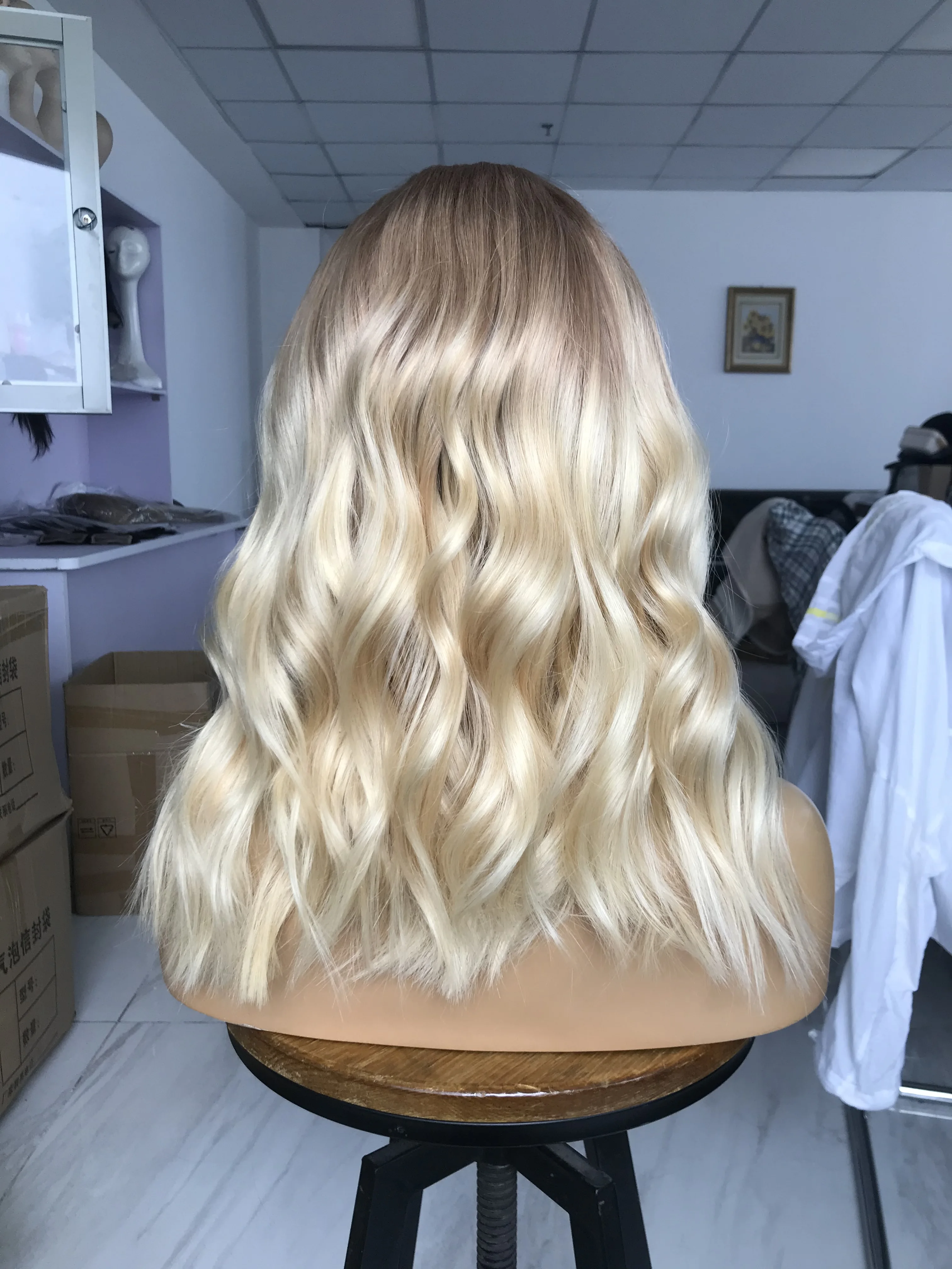 European Hair Blonde Color 13x6 Bob lace front wig remy hair transparent lace free shipping overnight
European Hair Blonde Color 13x6 Bob lace front wig remy hair transparent lace free shipping overnight