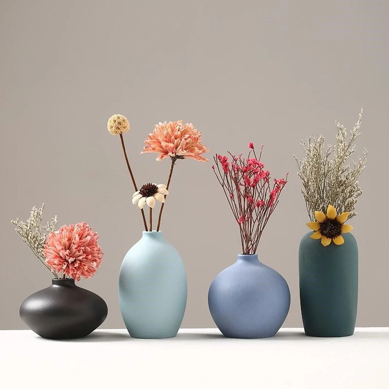 Ceramics Small Vase Living Room Dried Flower Flower Desktop Decoration Nordic Bedroom Home Decoration אגרטלים вазы декор дома
Ceramics Small Vase Living Room Dried Flower Flower Desktop Decoration Nordic Bedroom Home Decoration אגרטלים вазы декор дома