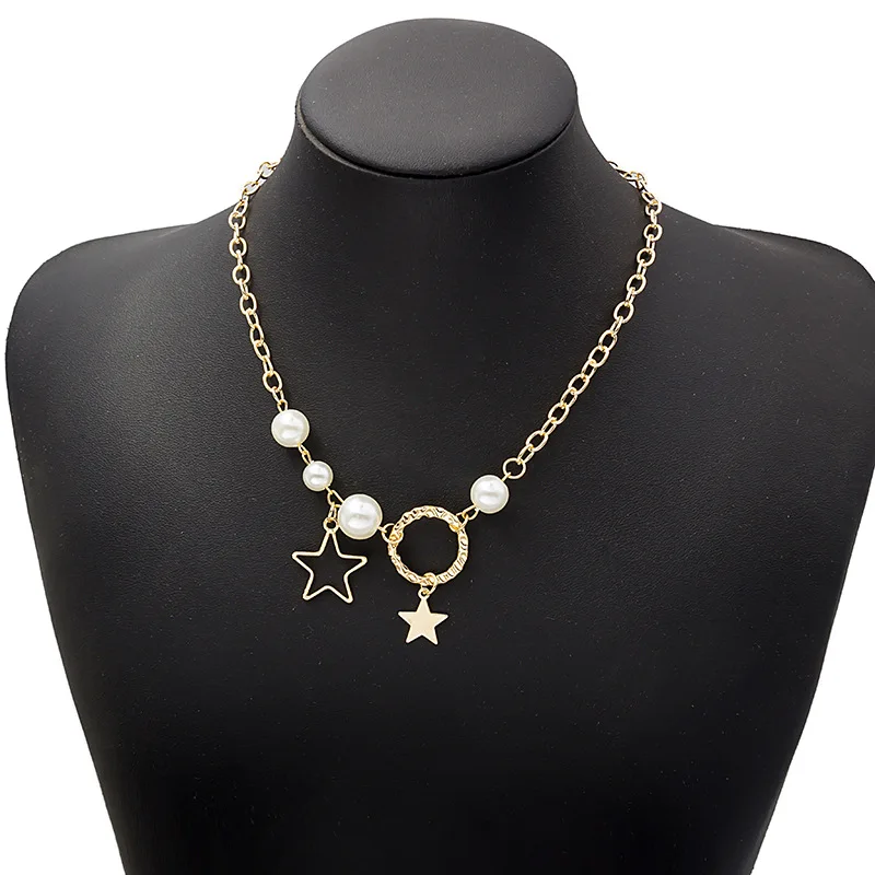 Vintage Baroque Irregular Pearl Lock Chains Necklace 2020 Geometric Aangel Pendant Love Necklaces for Women Punk Jewelry
Vintage Baroque Irregular Pearl Lock Chains Necklace 2020 Geometric Aangel Pendant Love Necklaces for Women Punk Jewelry