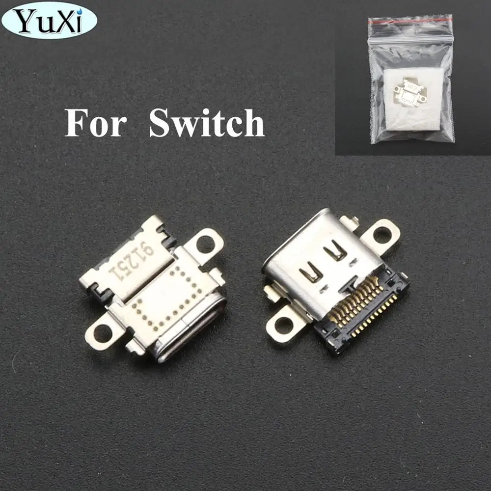 YuXi 1 шт. новый разъем для зарядного порта сменный USB типа C консоли Nintendo Switch