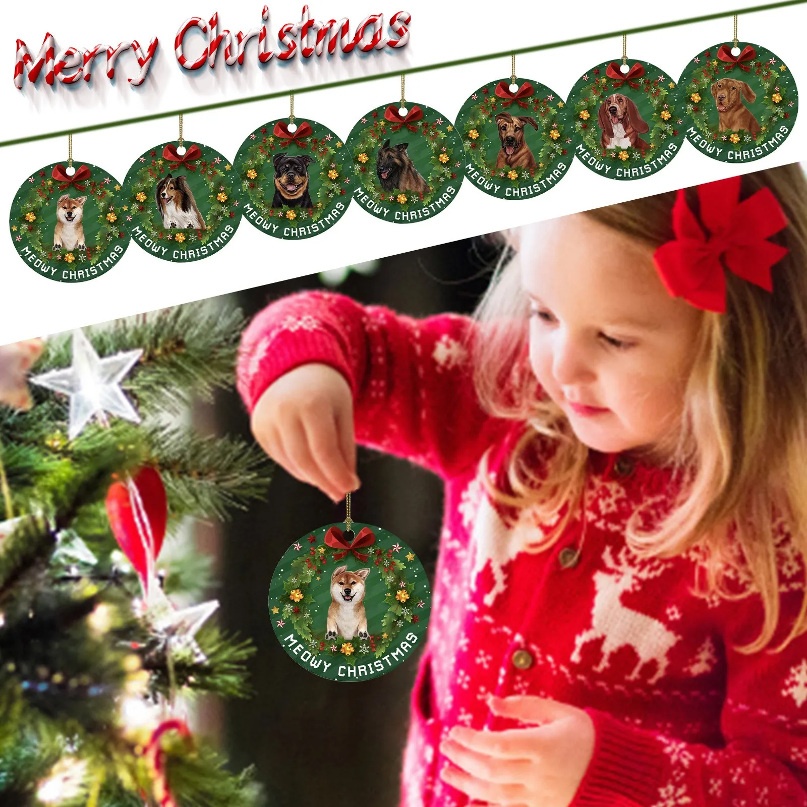 2022 украшения для собак, украшения для рождественской елки, подарочные изделия, украшения, персонализированные рождественские украшения, по...
2022 украшения для собак, украшения для рождественской елки, подарочные изделия, украшения, персонализированные рождественские украшения, по...