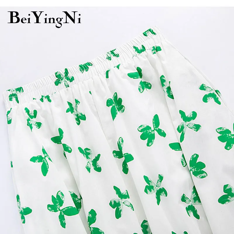 Beiyingni Women Skirt Floral Printed Chiffon Casual Kawaii High Elastic Waist Midi Skirts A Line Lining Korean Chic Faldas Mujer 
Beiyingni Women Skirt Floral Printed Chiffon Casual Kawaii High Elastic Waist Midi Skirts A Line Lining Korean Chic Faldas Mujer