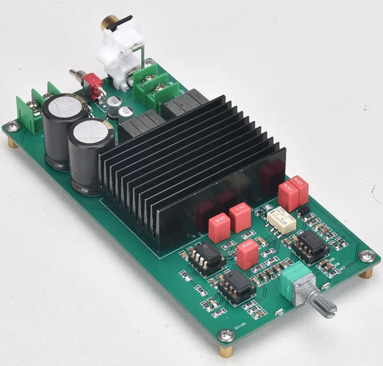 

DC30V-48V Class D TPA3255 Mono 600W High Power Full Frequency/subwoofer Optional Fever Digital Power Amplifier Board