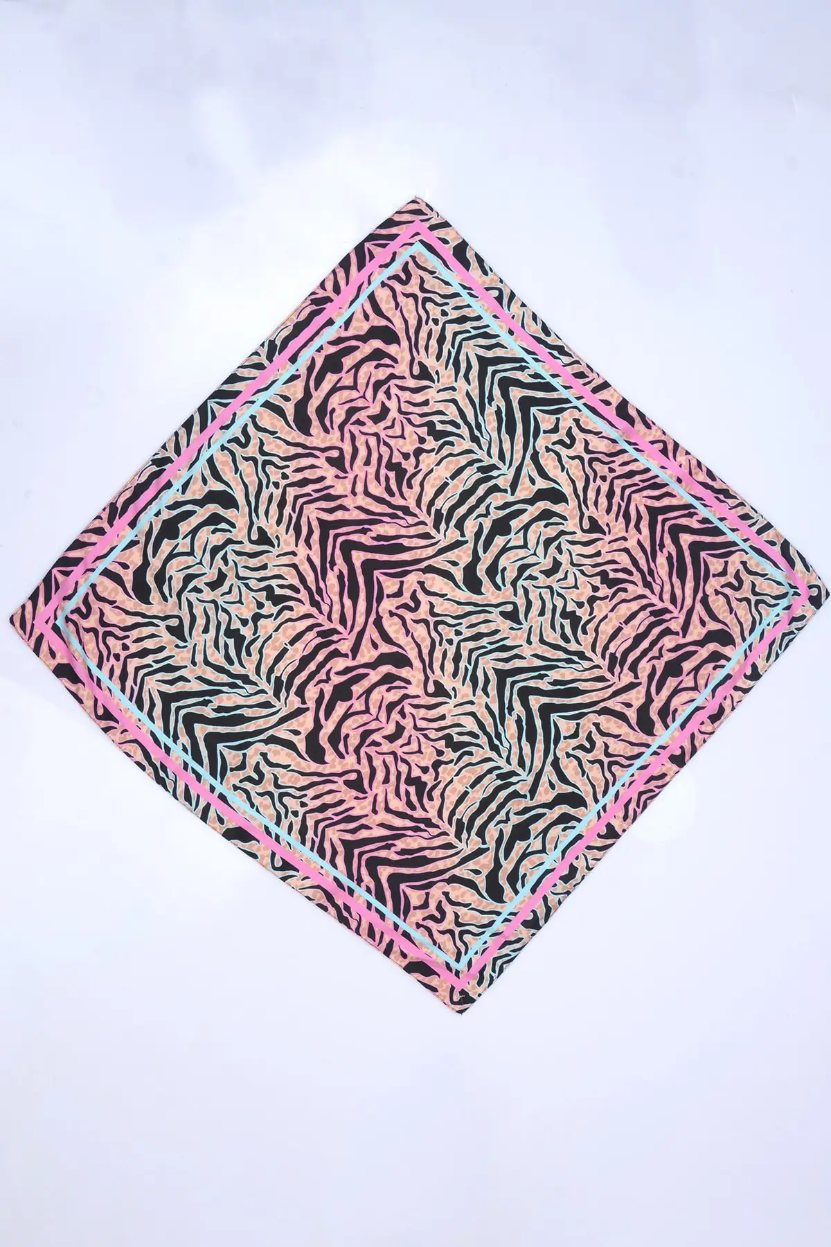 12426 Zebra Print Pink Scarf 
12426 Zebra Print Pink Scarf