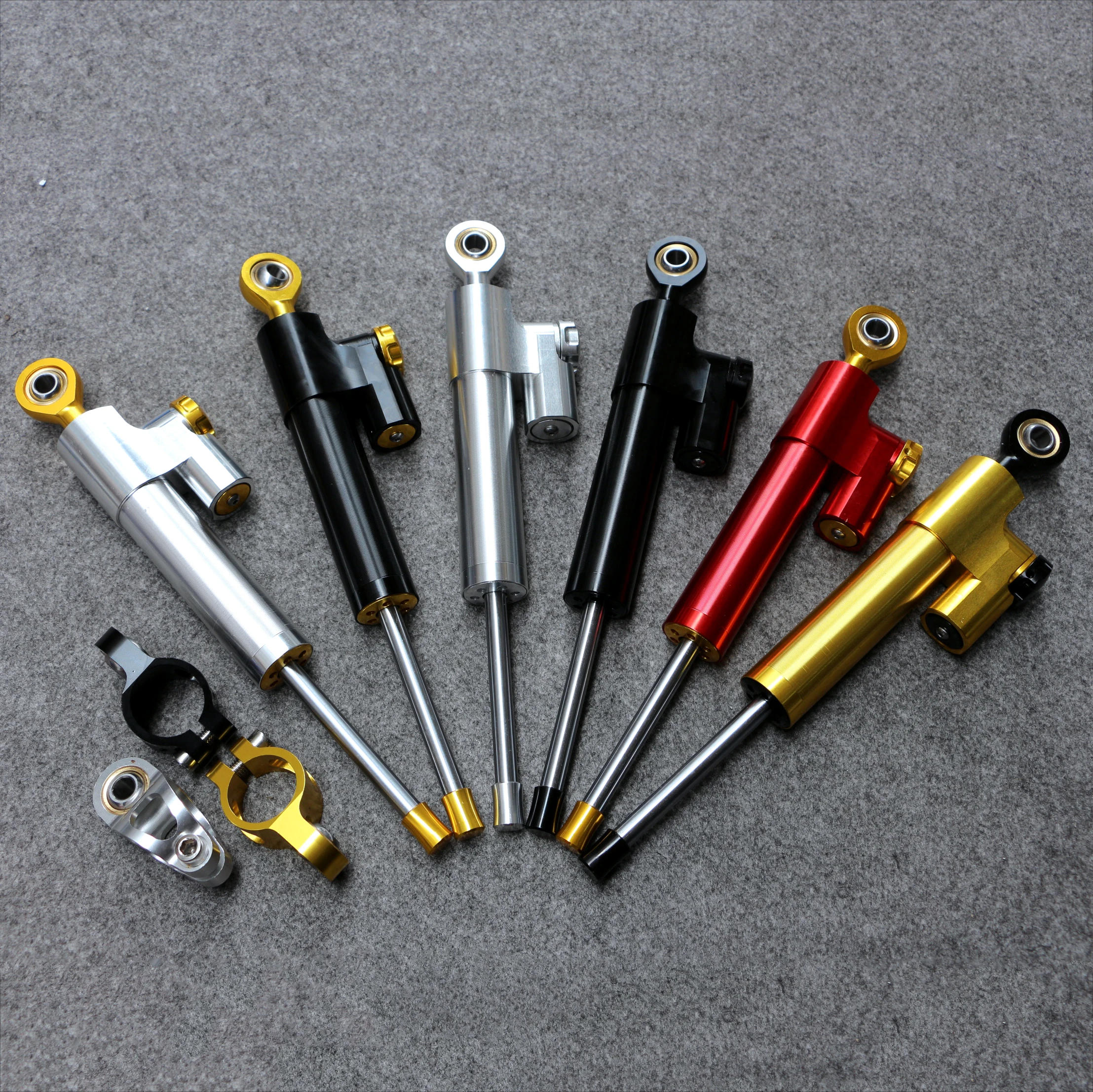 7 colors Universal Motorcycle Adjustable Steering Damper Stabilizer Fit For MT10 MT 10 MT-10 MT 07 MT-07 MT07 MT09 MT 09 MT-09
7 colors Universal Motorcycle Adjustable Steering Damper Stabilizer Fit For MT10 MT 10 MT-10 MT 07 MT-07 MT07 MT09 MT 09 MT-09