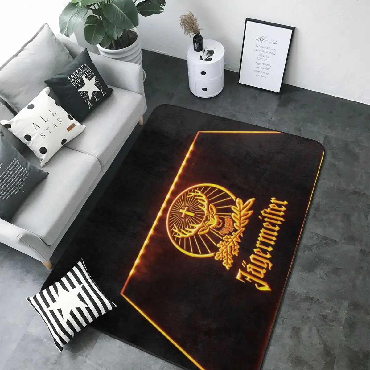 Jagermeister 1033 Rug Living Room Carpet Home Room Bedroom Jute Carpet Outdoor Carpet
Jagermeister 1033 Rug Living Room Carpet Home Room Bedroom Jute Carpet Outdoor Carpet