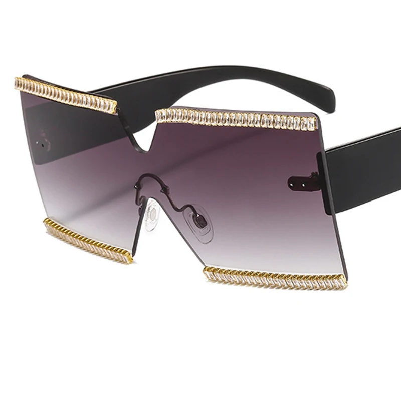 Oversized Women glasses Fashion Brand Designer Square Gradient Sunglasses Female Rimless Yellow Shades Eyewear Bezel De Soleil
Oversized Women glasses Fashion Brand Designer Square Gradient Sunglasses Female Rimless Yellow Shades Eyewear Bezel De Soleil